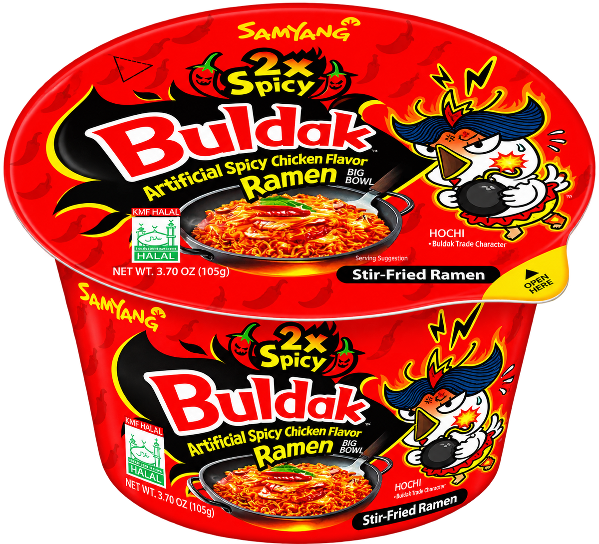 Buldak 2x Spicy Bowl