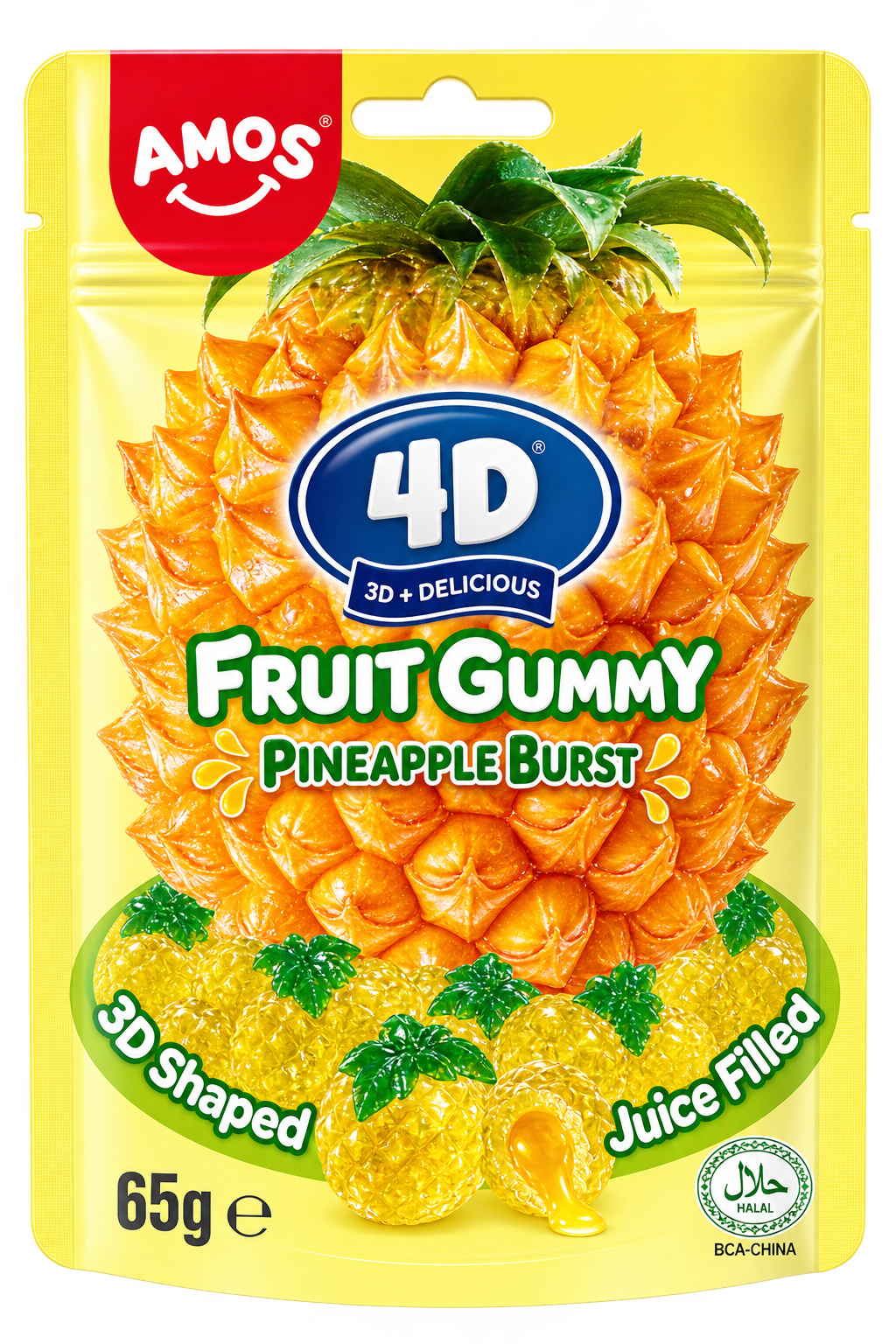 Amos 4D Pineapple Burst