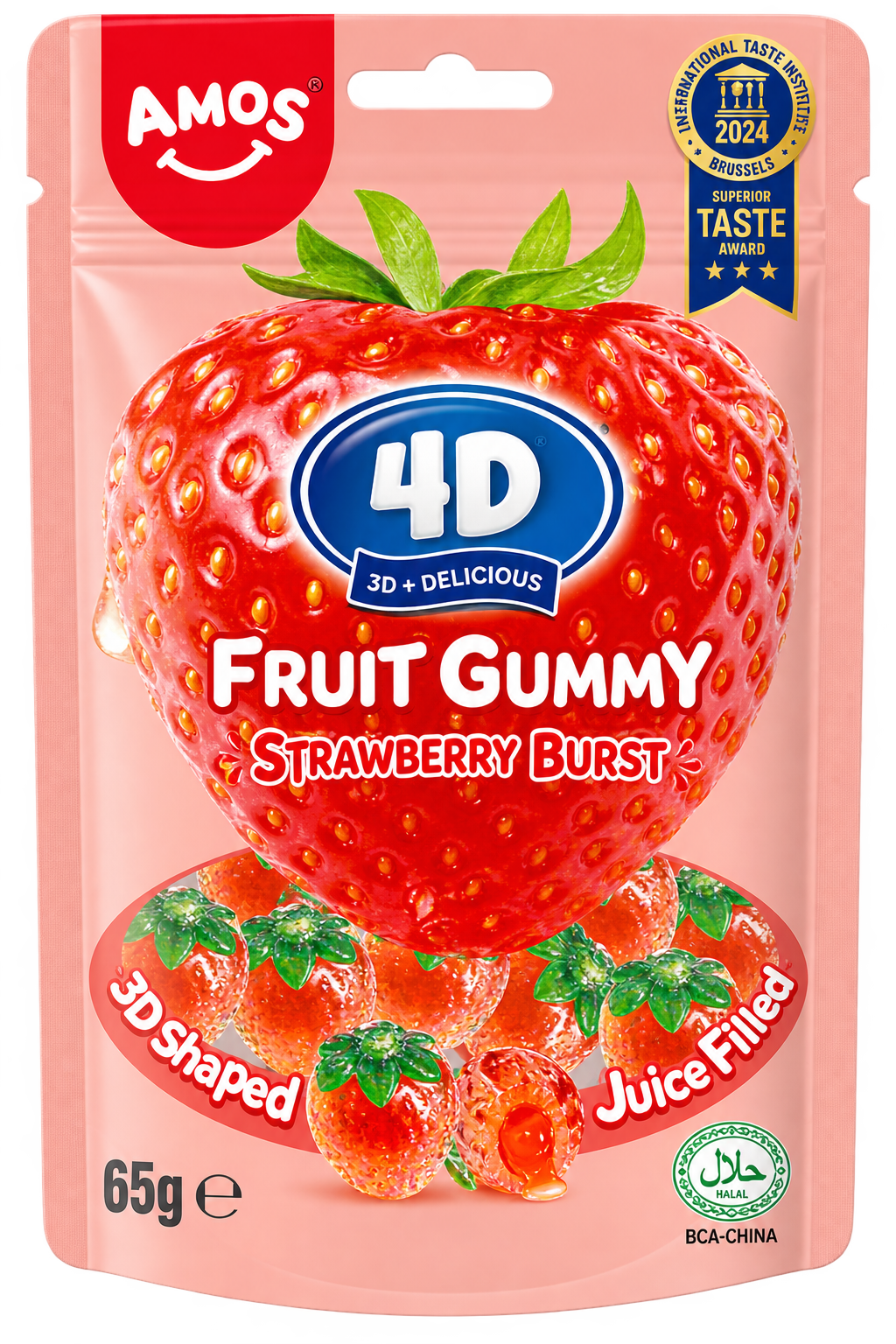 Amos 4D Strawberry Burst