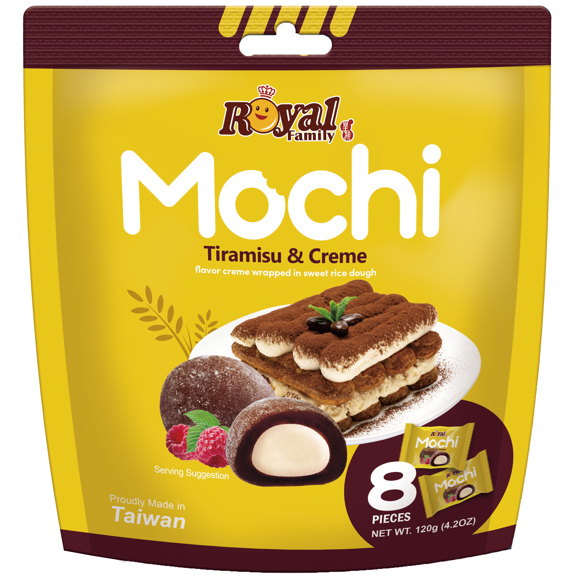 Royal Family Mochi Tiramisu & Creme