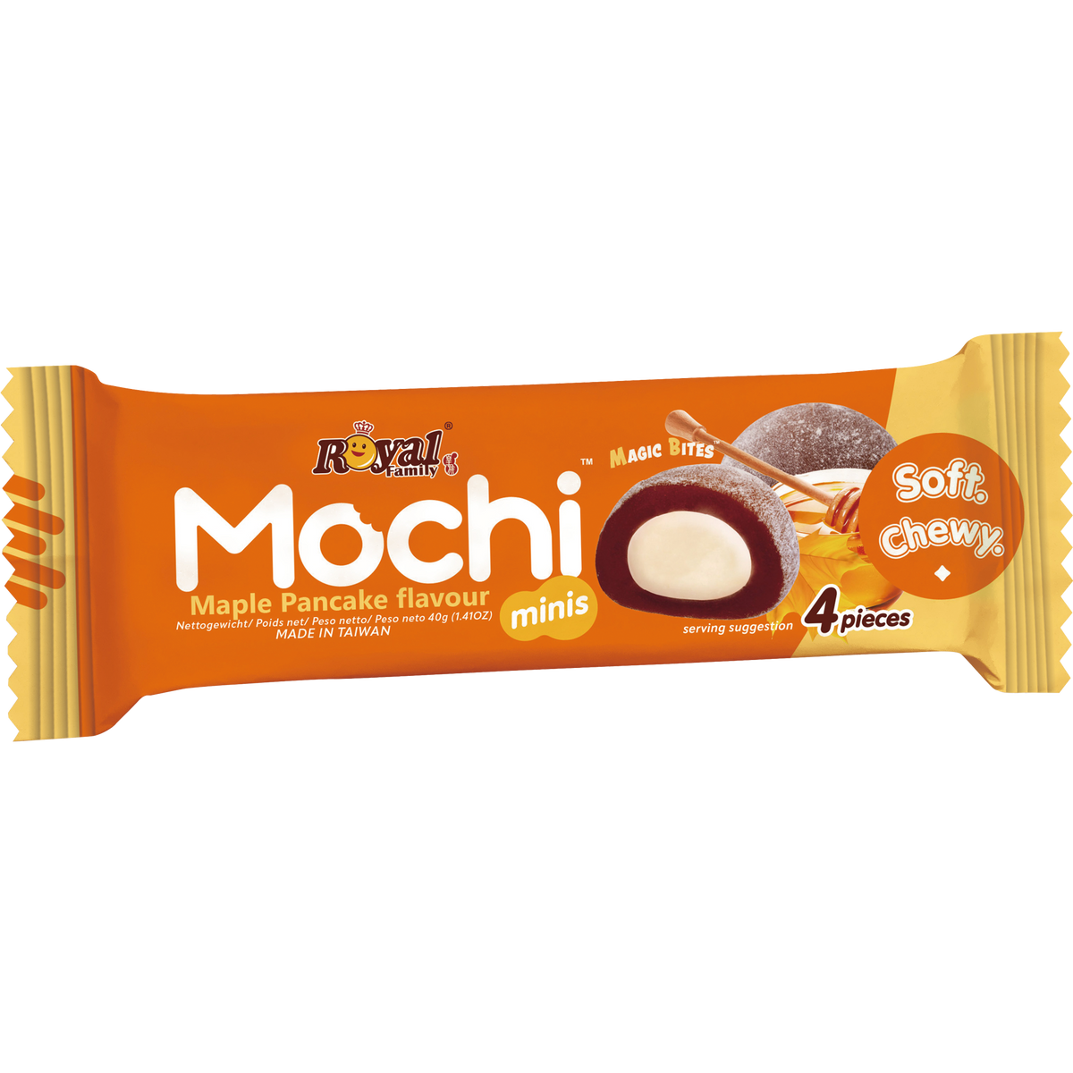 Royal Family Mochi Minis Maple Pancake - Snack Pack