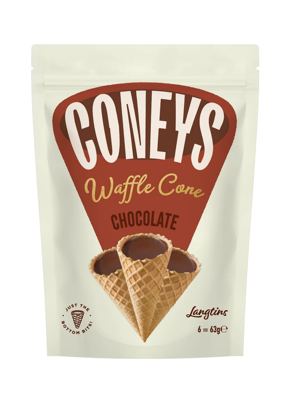 Coneys Chocolate Waffle Cones
