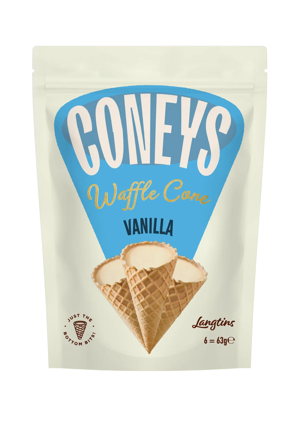 Coneys Vanilla Waffle Cones