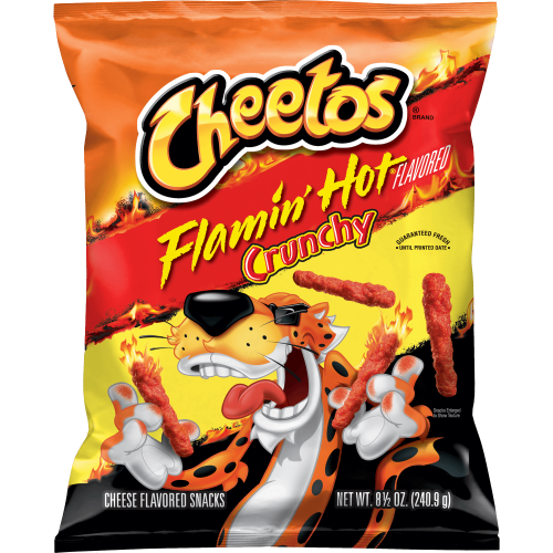 Cheetos Flamin Hot Crunchy 8oz