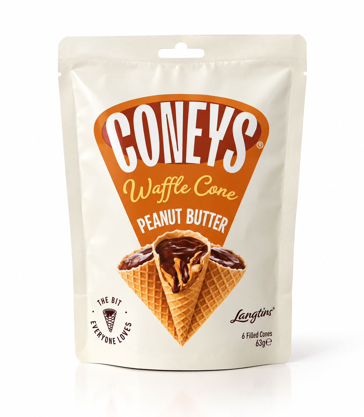 Coneys Peanut Butter Waffle Cones