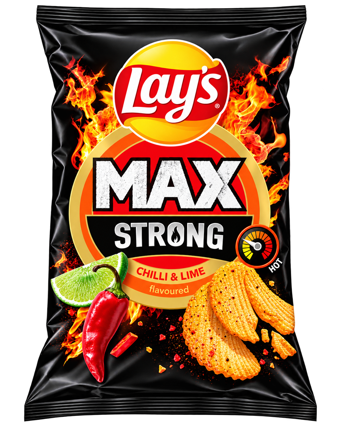Lays Max Strong Chilli & Lime