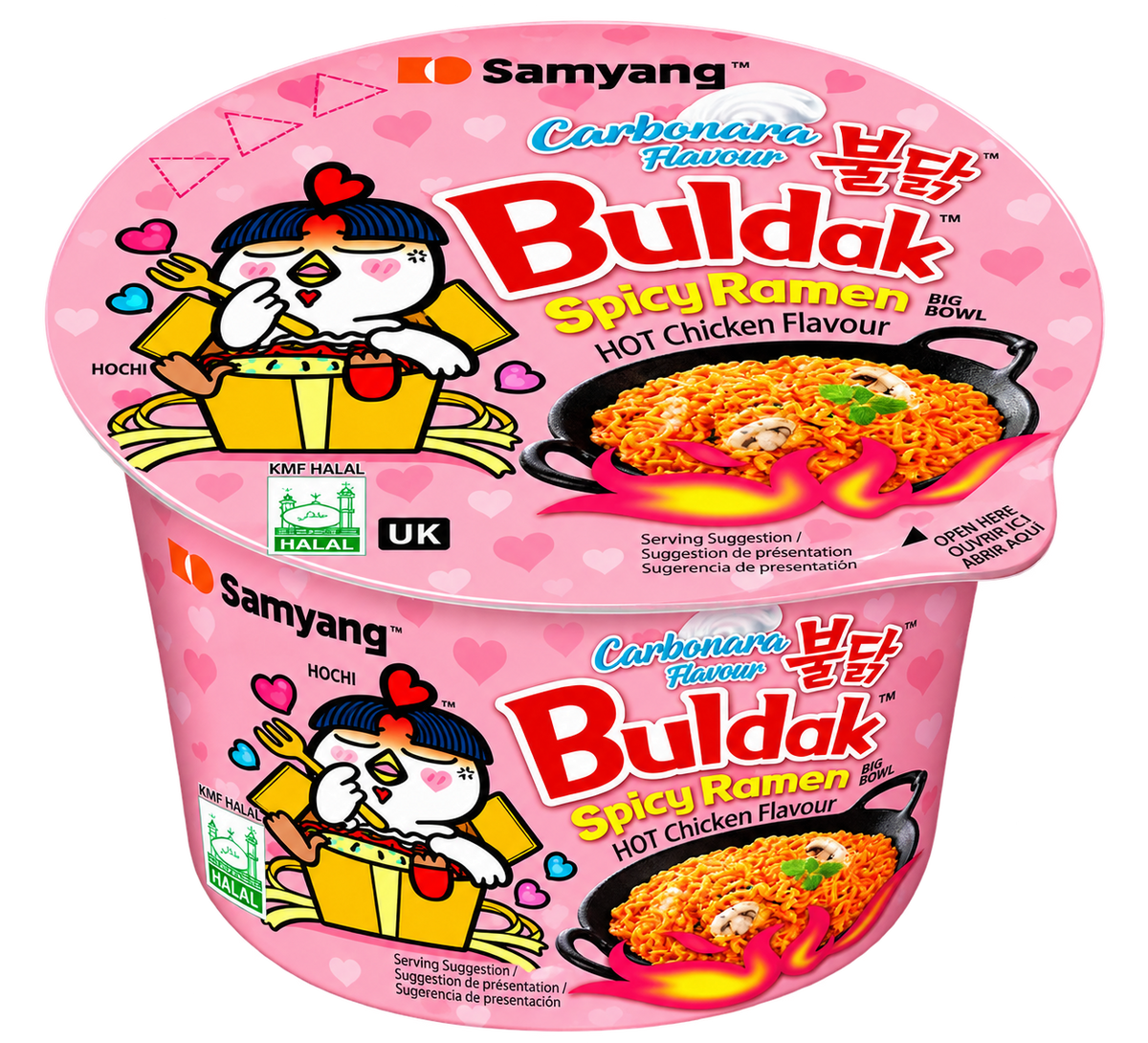 Buldak Carbonara Bowl
