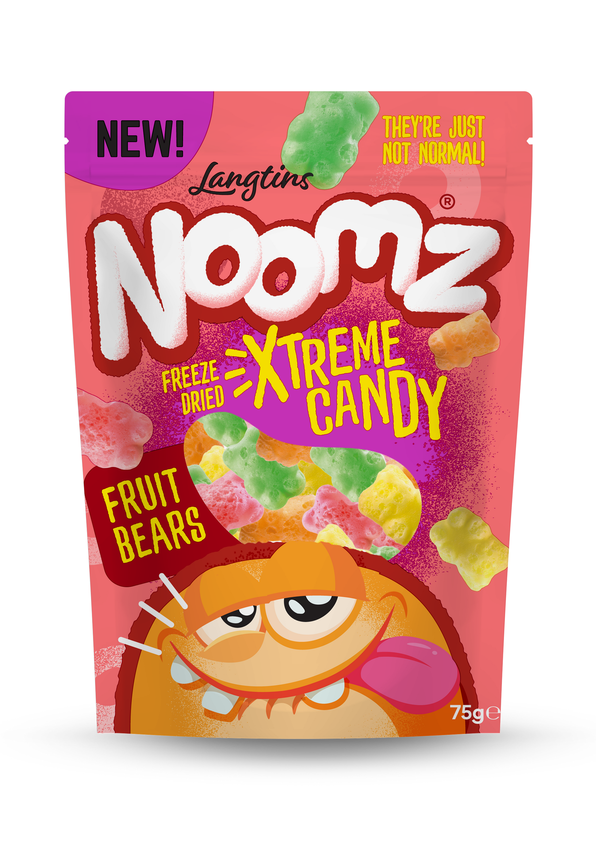 Noomz Freeze Dried Fruit Bears
