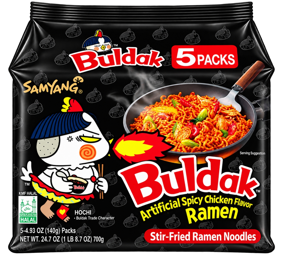 Buldak Hot Chicken Multipack