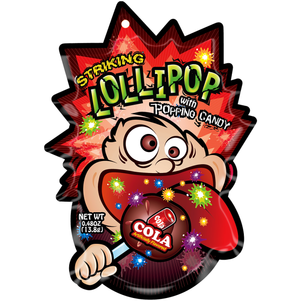Striking Candy Lollipop Cola