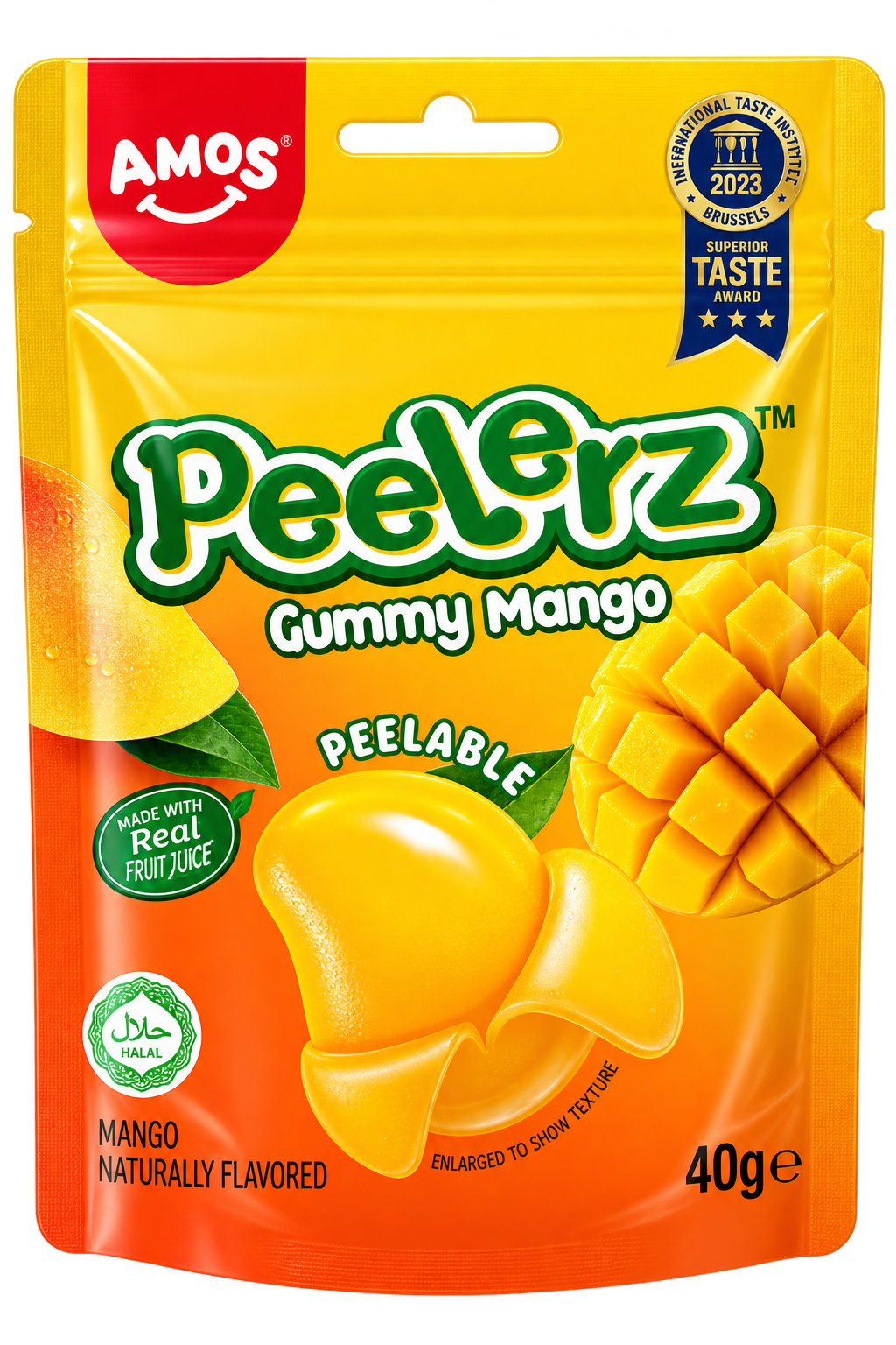 Amos Peelerz Gummy Mango