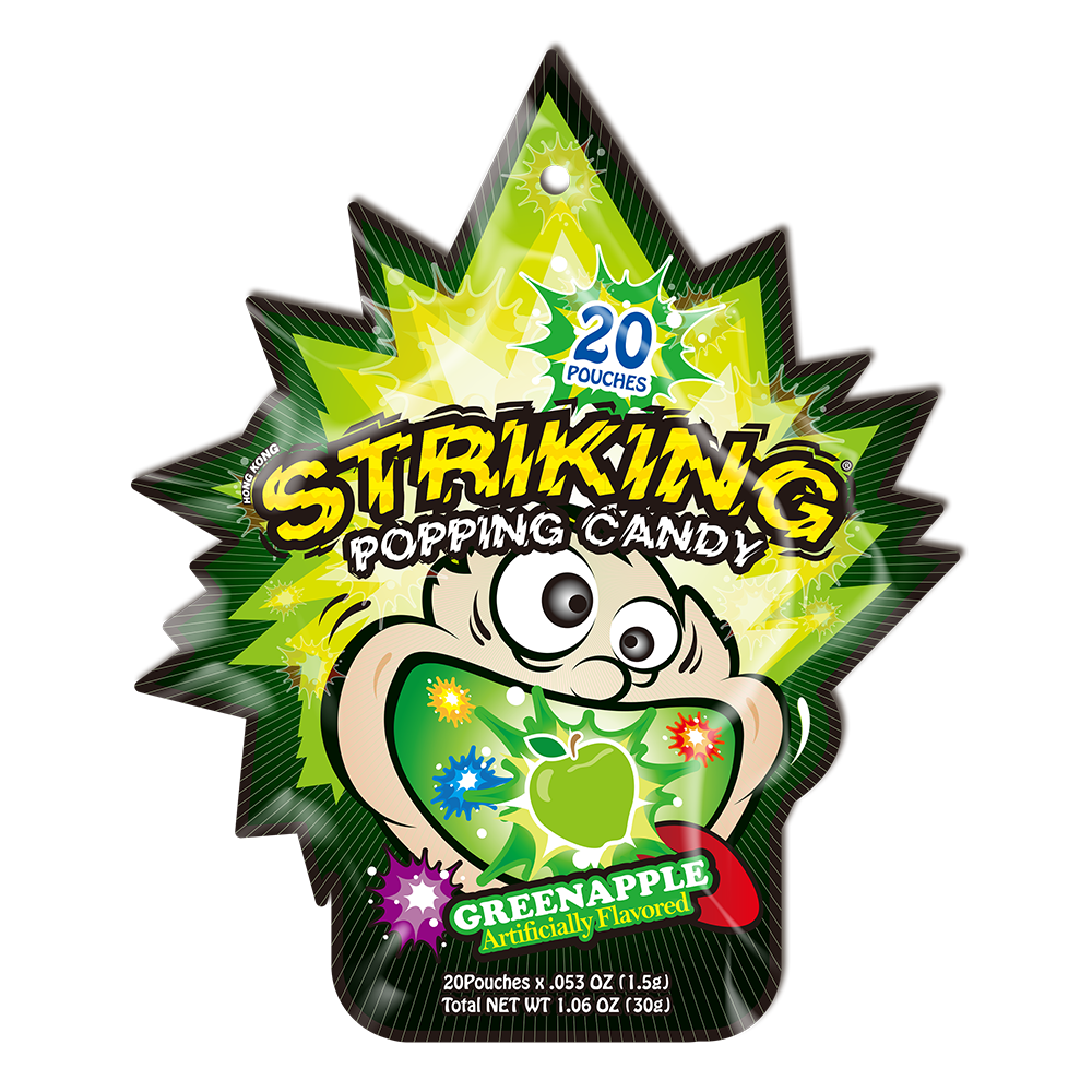 Striking Candy Green Apple