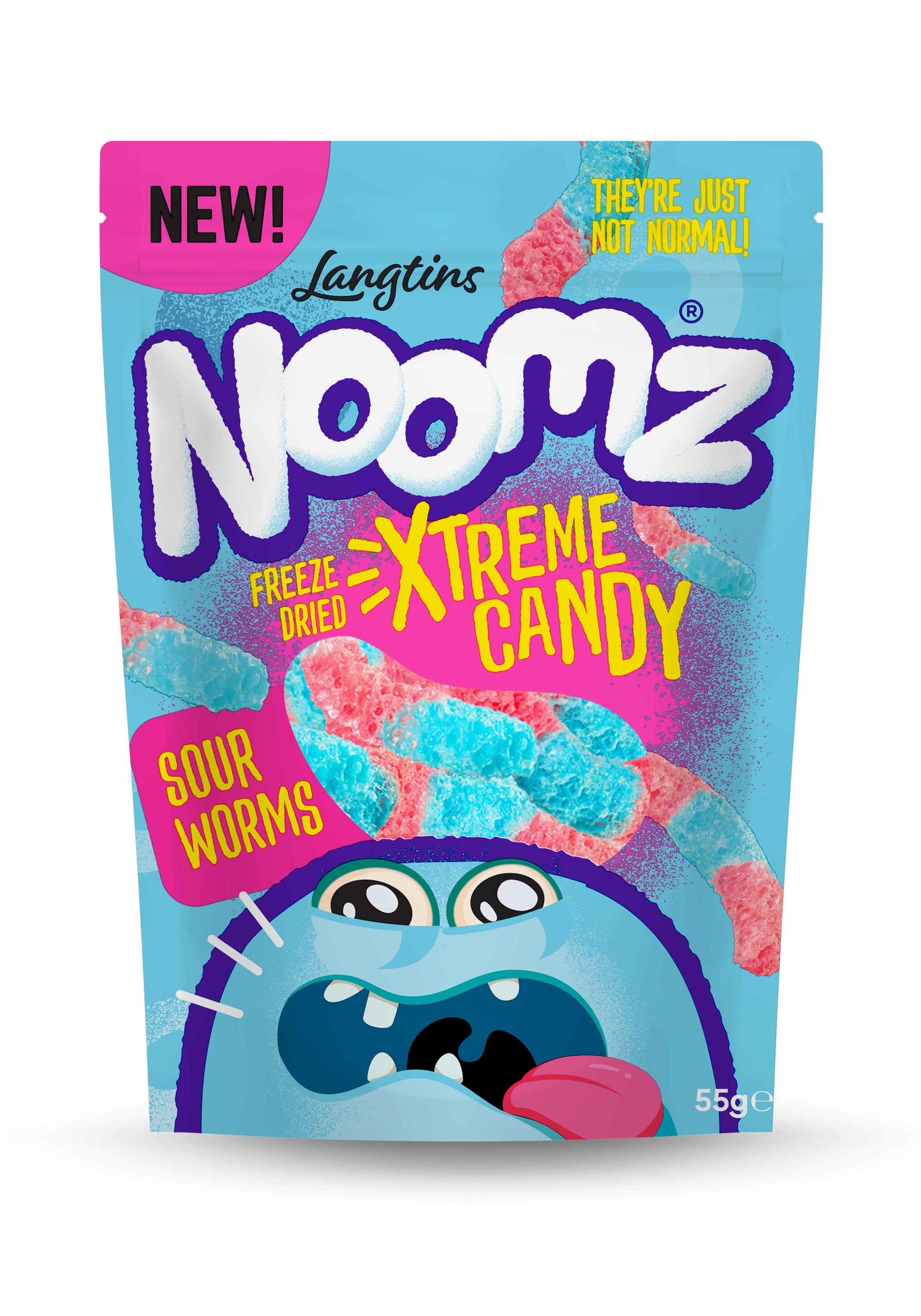Noomz Freeze Dried Sour Worms