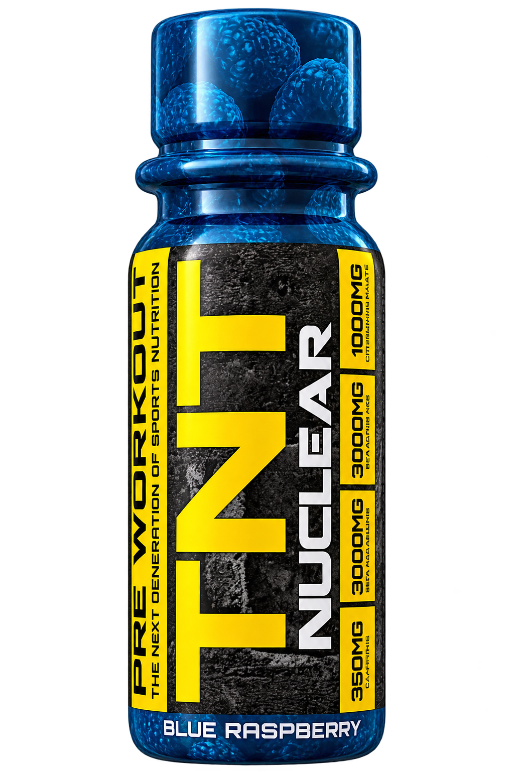 TNT Blue Raspberry Shot